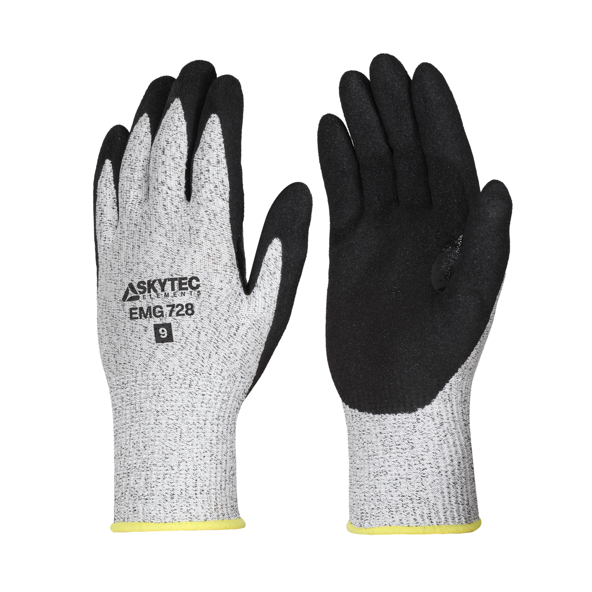 Skytec Elements EMG728 Cut B Sandy Nitrile Glove