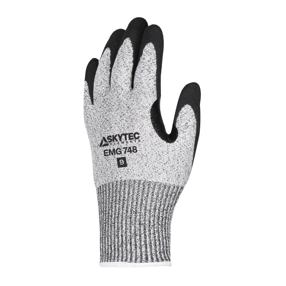 Skytec Elements EMG748 Cut D Sandy Nitrile Glove