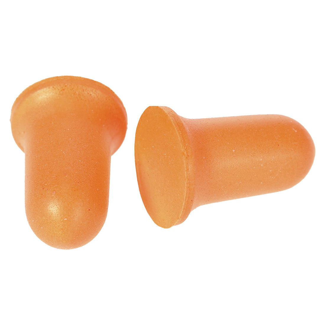 Portwest Bell Comfort PU Foam Ear Plugs (200 Pairs) in Orange, main product image