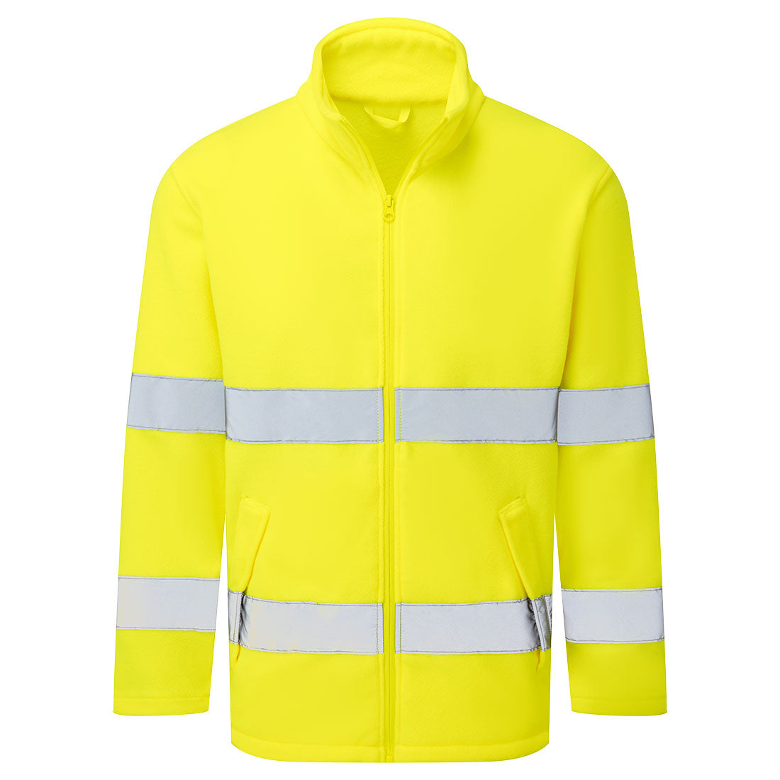 Portwest ES1 Essential Hi-Vis Fleece in Yellow, image 2