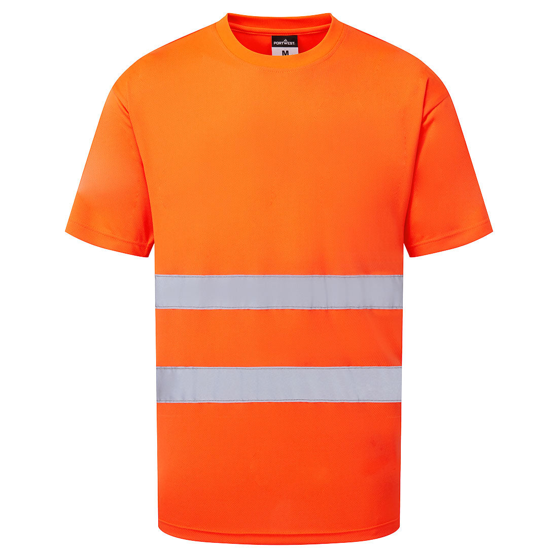 Portwest ES1 Essential Hi-Vis T-shirt S/S in Orange, main product image
