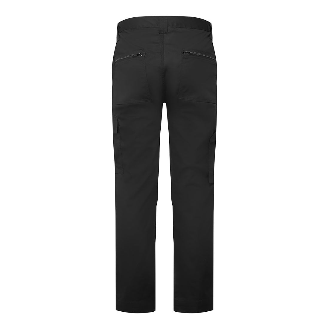 Portwest ES887 ES1 Essential Action Trouser in Black, back view