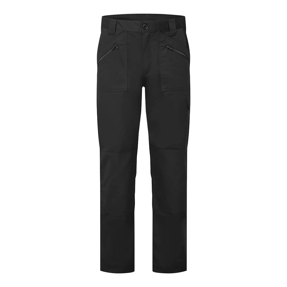 Portwest ES1 Essential Action Trouser in Black Short, image 2