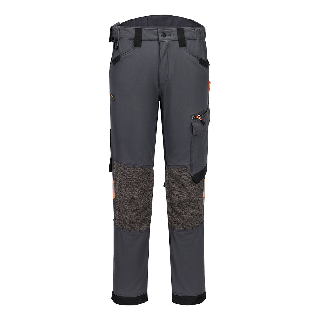 Portwest EV4 Stretch Work Trousers in Metal Grey, image 3