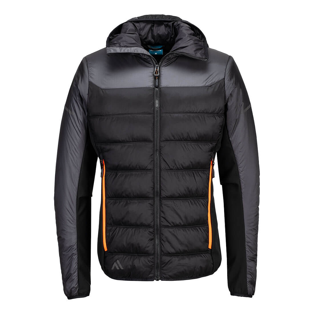 Portwest EV4 Insulated Baffle Jacket in Metal Grey, image 2