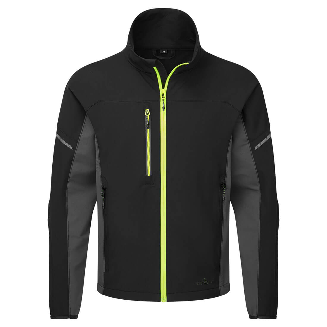Portwest EV4 Stretch Work Jacket in Black, main product image