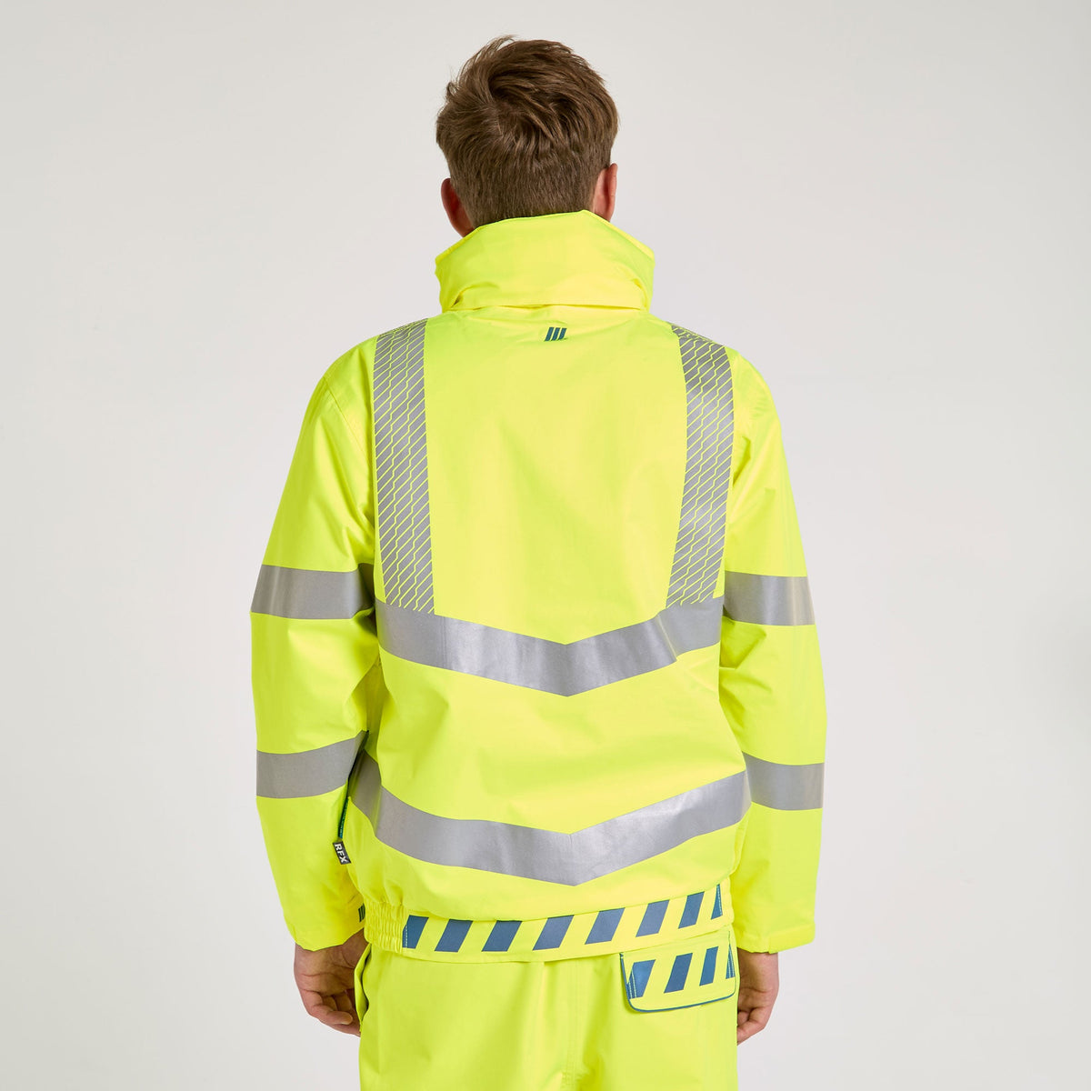 Pulsar 3-Layer Bomber Jacket Yellow - Recycled Content, image 3