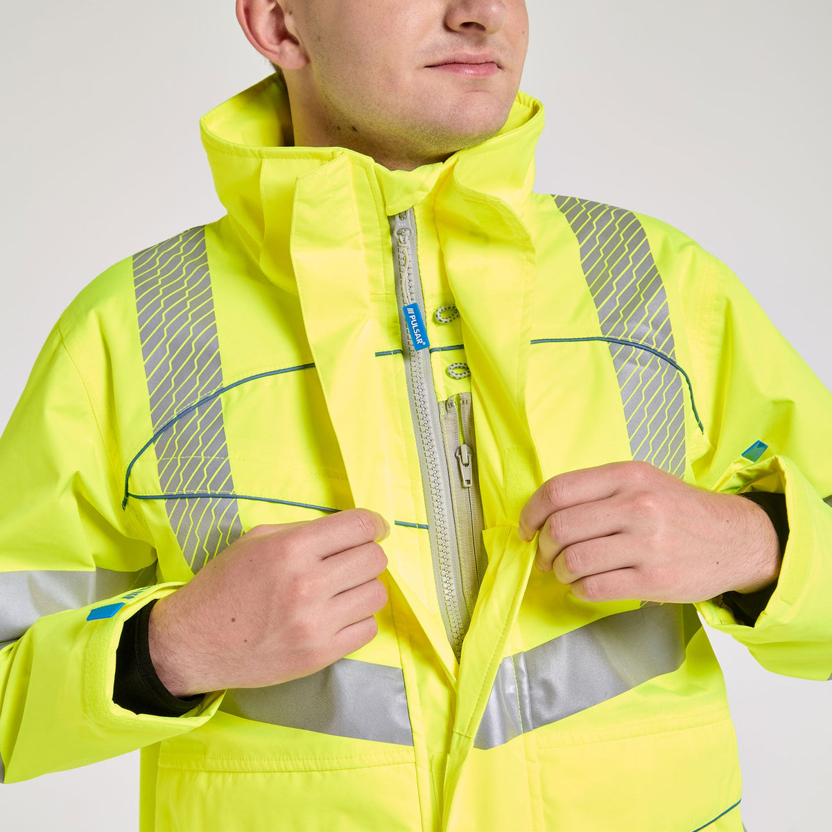 Pulsar 3-Layer Bomber Jacket Yellow - Recycled Content, image 7