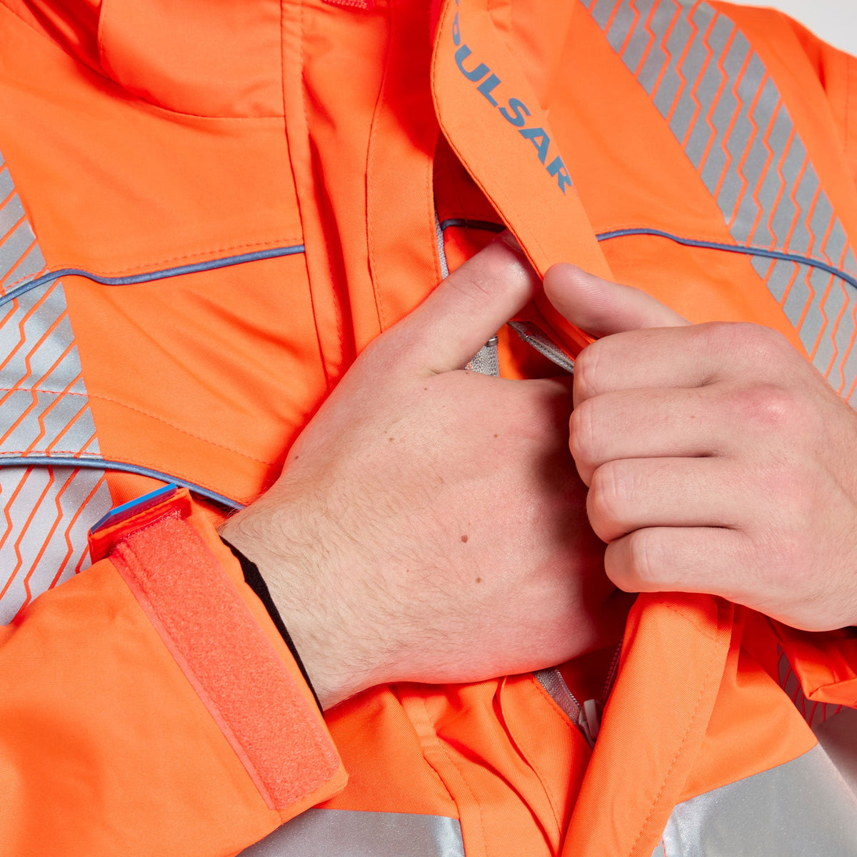 Pulsar 3-Layer Bomber Jacket Orange, image 3