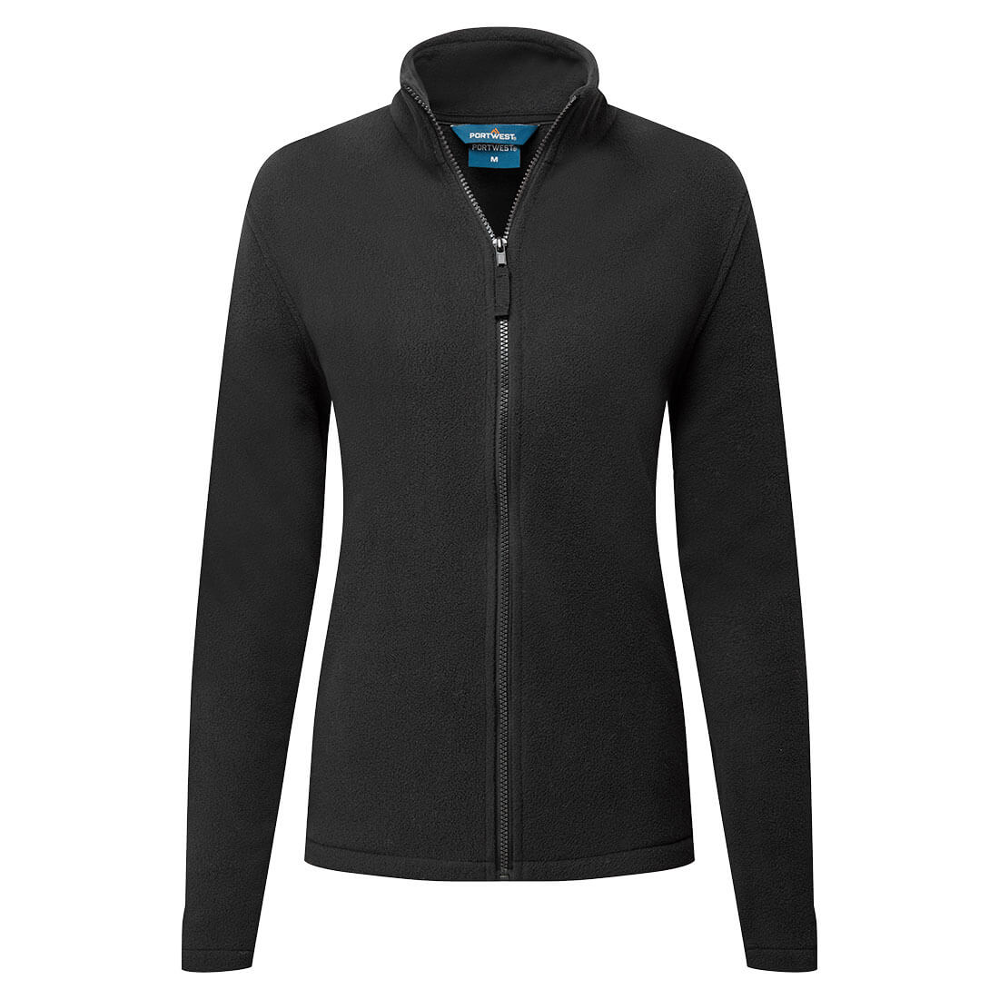 Portwest Women's Eco Fleece in Black, main product image