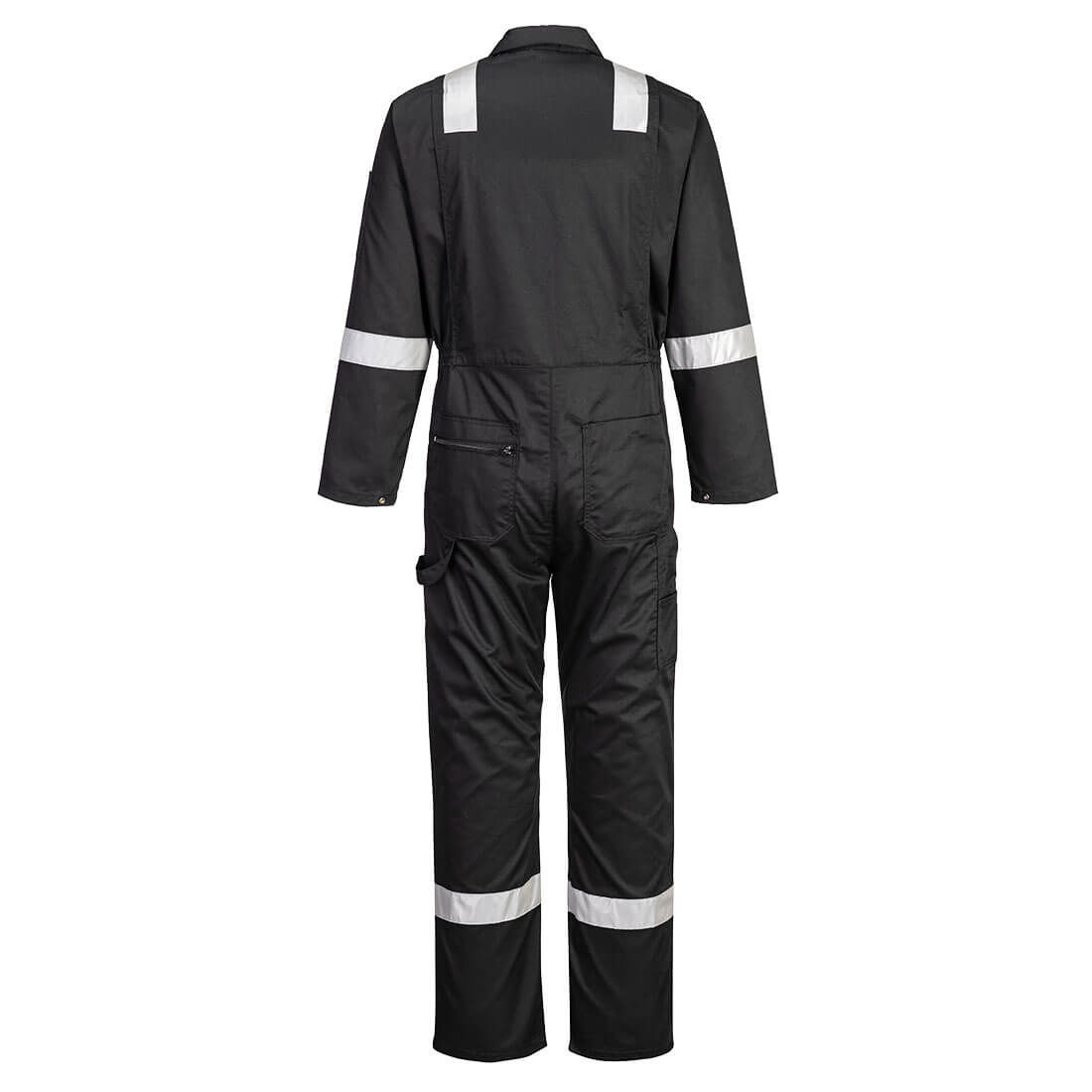 Portwest F813 Iona Coverall in Black, back view