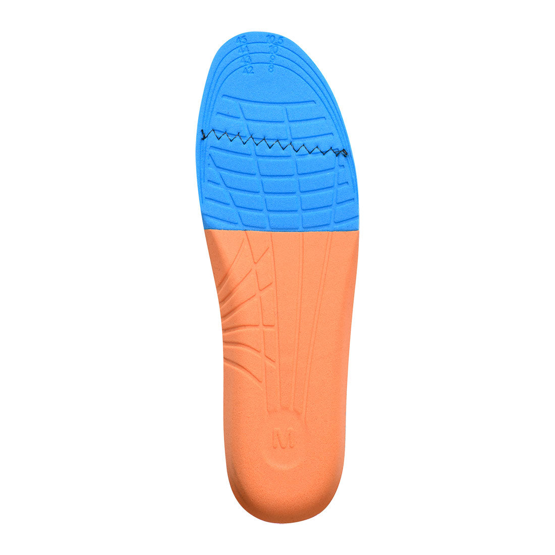 Portwest FC83 Comfort Insole in Black, back view