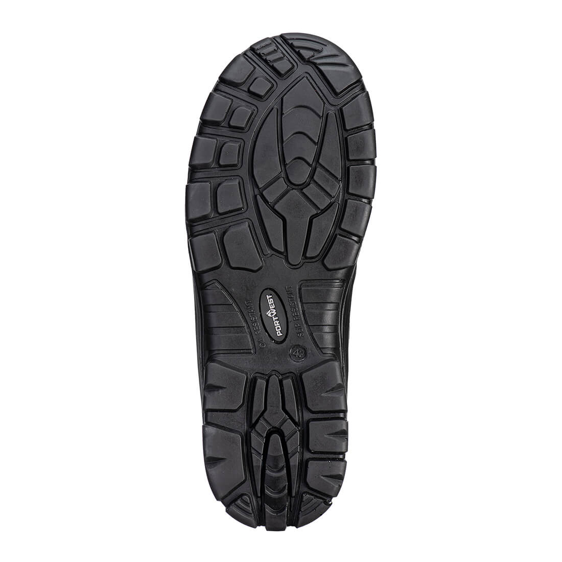 Portwest FD05 Steel Leather Winter High Boot S3L SC HRO CI SR in Black, back view