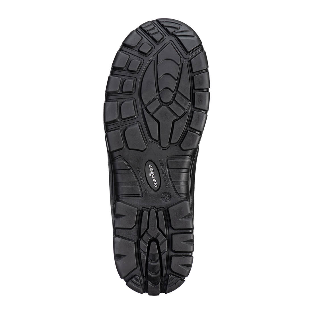 Portwest FD07 Steel Leather Winter Rigger Boot S3L SC HRO CI SR in Black, back view
