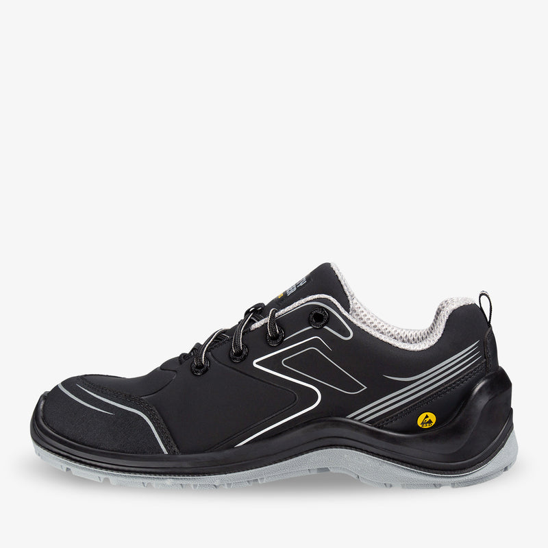 Safety Jogger Flow S3 Low Black side view