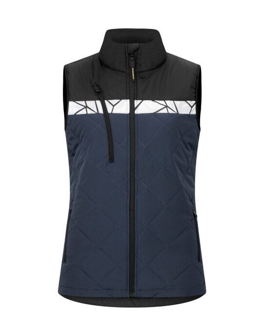 ProJob Workwear ProJob Progression 7701 Ladies Vest - Navy/Black
