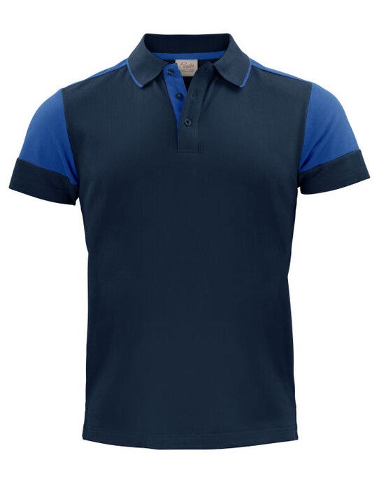 Printer Prime Polo - Navy/Cobalt