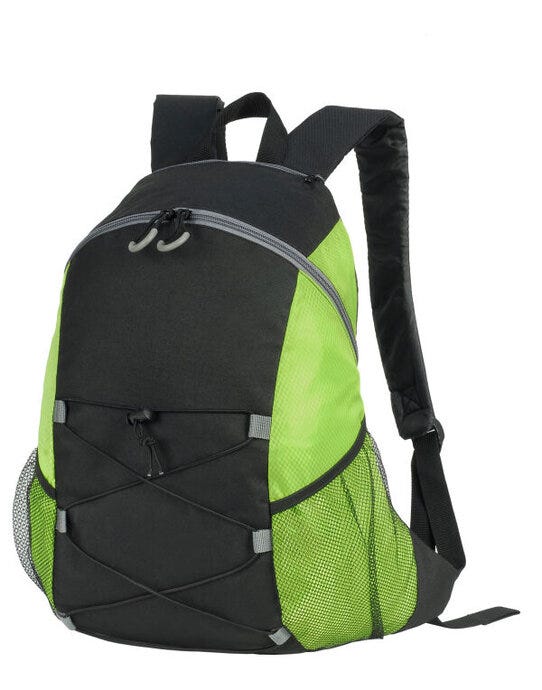 Shugon Chester Backpack - Black/Lime Green