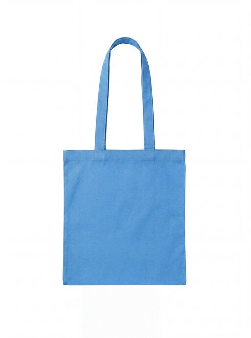 United Bags UB Nova Long Handled 100% Cotton Shopper - Light Blue