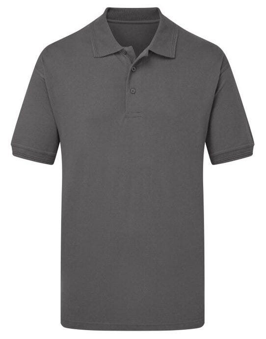 Ultimate Clothing Collection UCC Heavyweight Polo - Charcoal