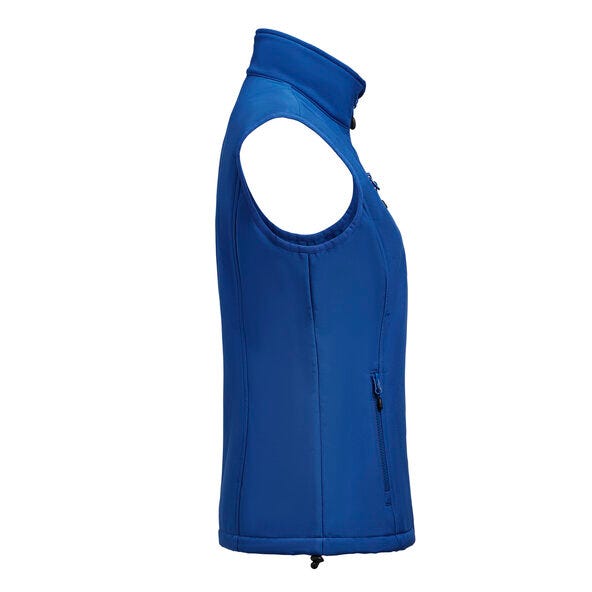 Printer Red Ladies Airwalk Vest - Bright Blue