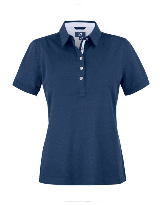 Cutter & Buck C&amp;B Ladies Advantage Premium Polo - Dark Navy