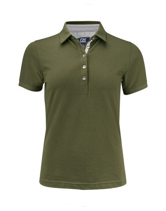 Cutter & Buck C&amp;B Ladies Advantage Premium Polo - Ivy Green