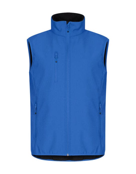 Clique Classic Softshell Vest - Royal Blue