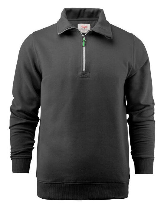 Printer Essentials Printer Mens Rounders RXS 1/2 Zip - Black
