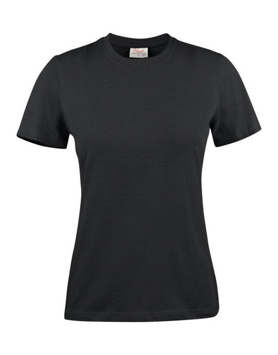 Printer Essentials Printer Ladies Heavy T-Shirt - Black