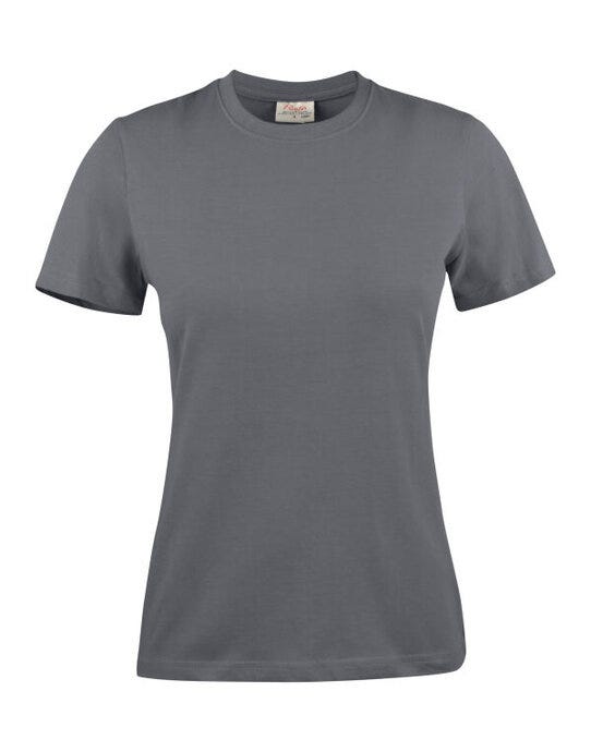 Printer Essentials Printer Ladies Heavy T-Shirt - Steel Grey