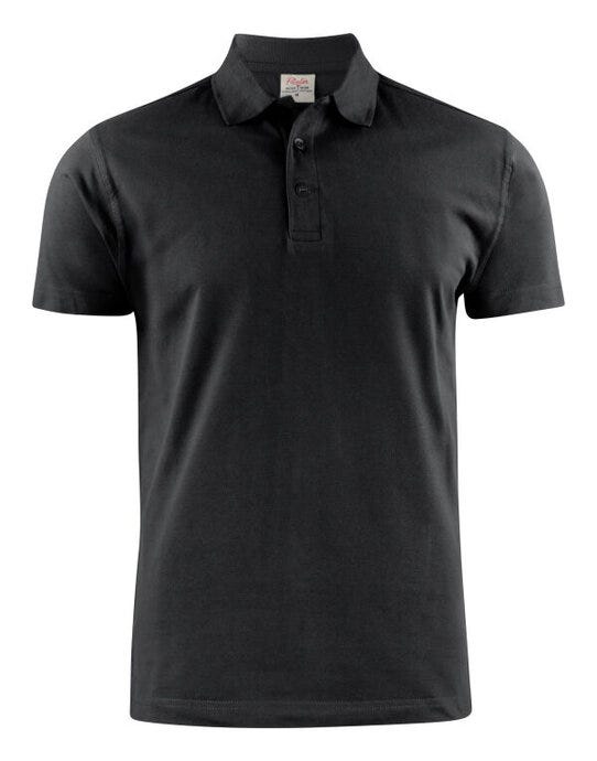 Printer Essentials Printer Mens Surf Light RSX Polo - Black