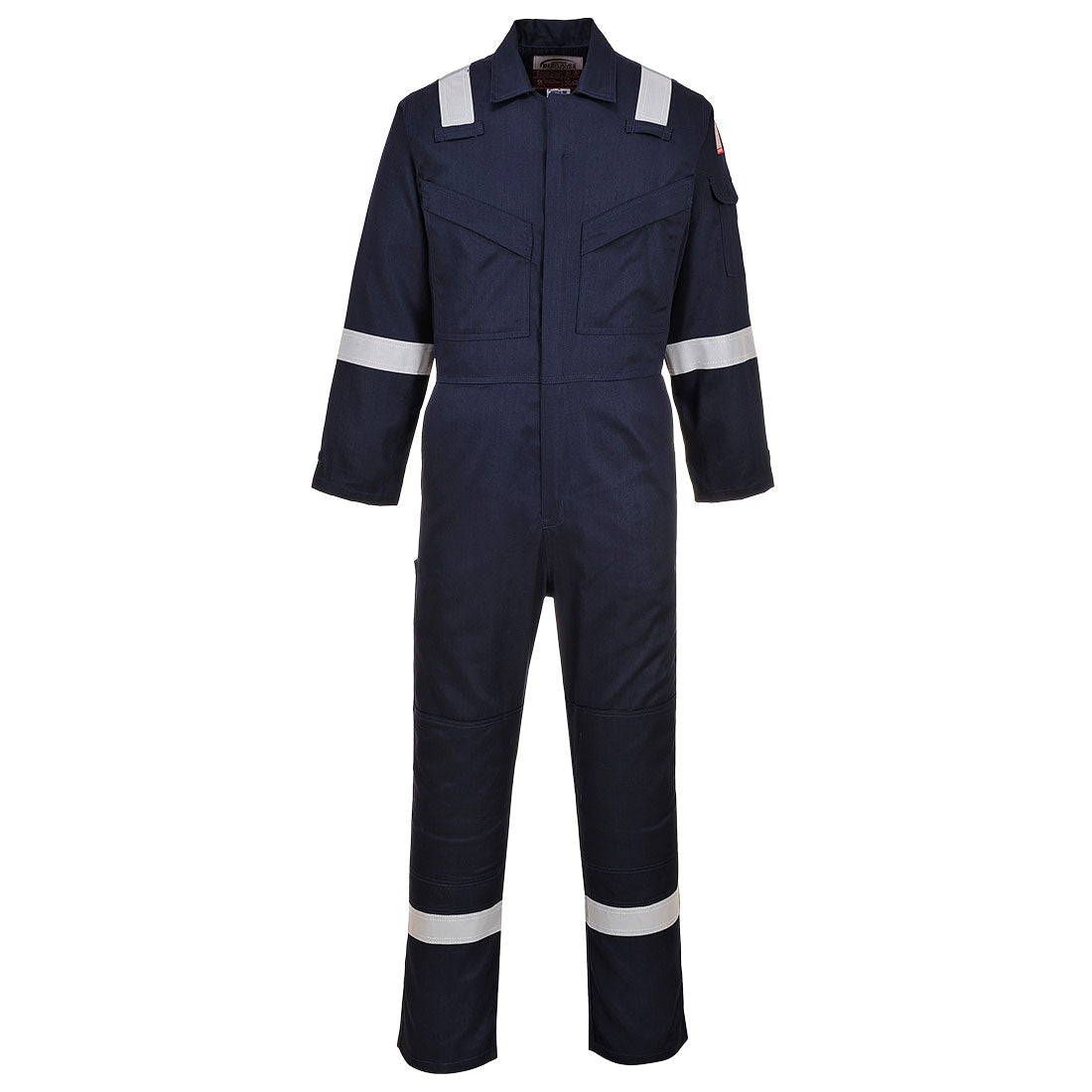 Portwest Bizflame Work Lightweight FR Coverall in Navy Tall, image 5