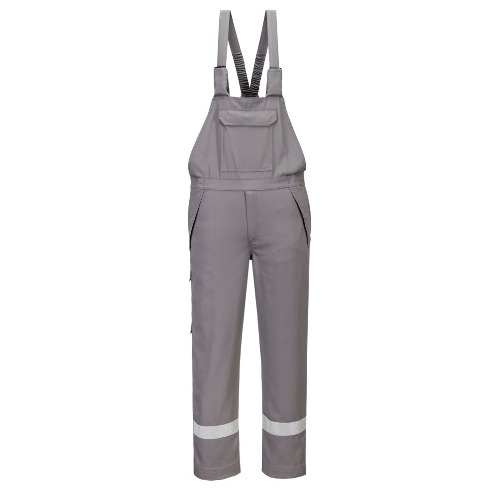 Portwest Bizflame Work+ FR Bib and Brace in Royal Blue, image 2