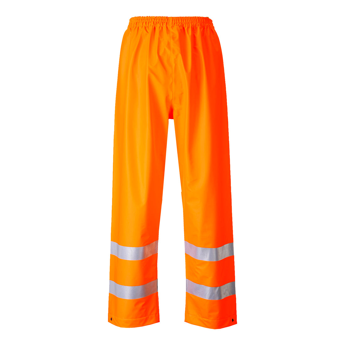 Portwest Sealtex Flame Hi-Vis FR Trousers in Orange, main product image