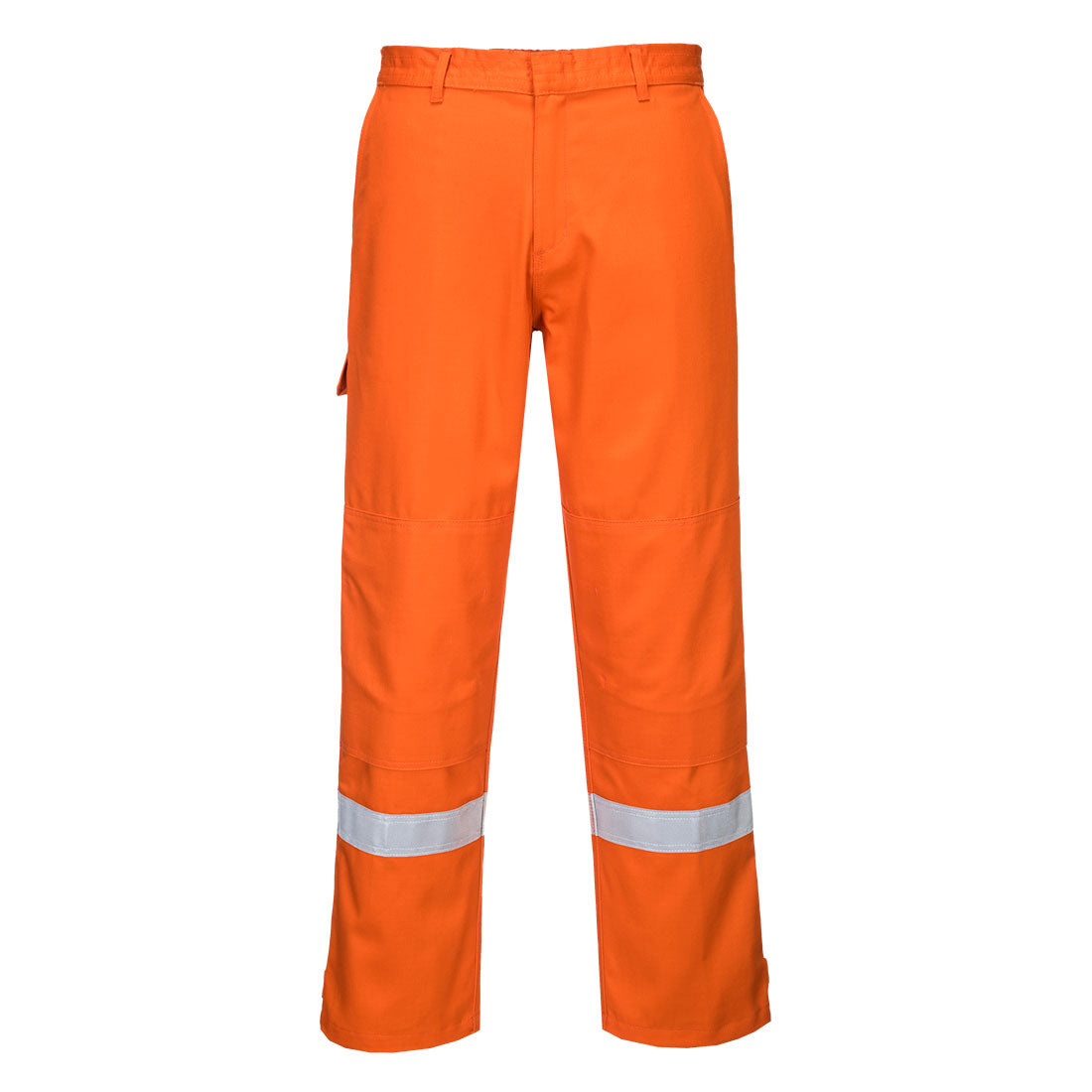 Portwest Bizflame Work FR Women's Trousers in Orange, image 2