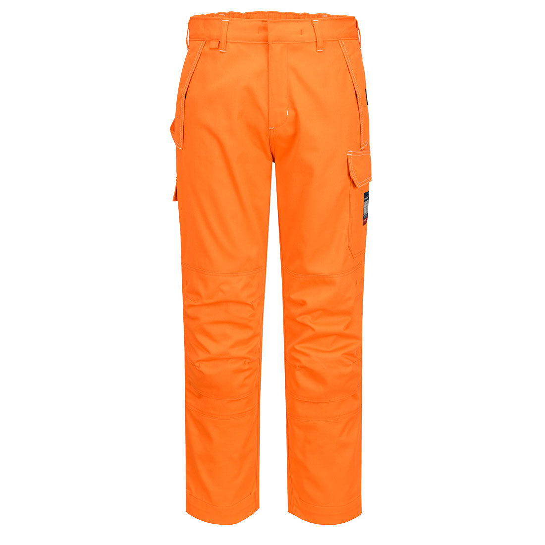 Portwest Bizflame Work FR Trousers in Orange, image 2