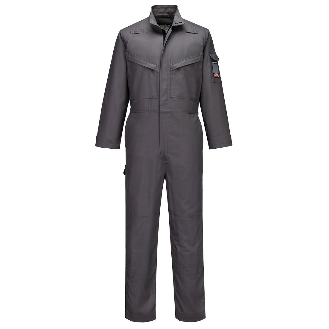 Portwest Bizflame Industry FR Coverall in Grey, main product image