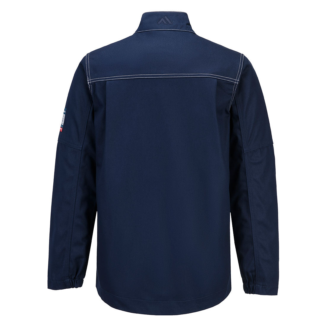 Portwest FR749 Bizflame Work FR Jacket in Navy, back view