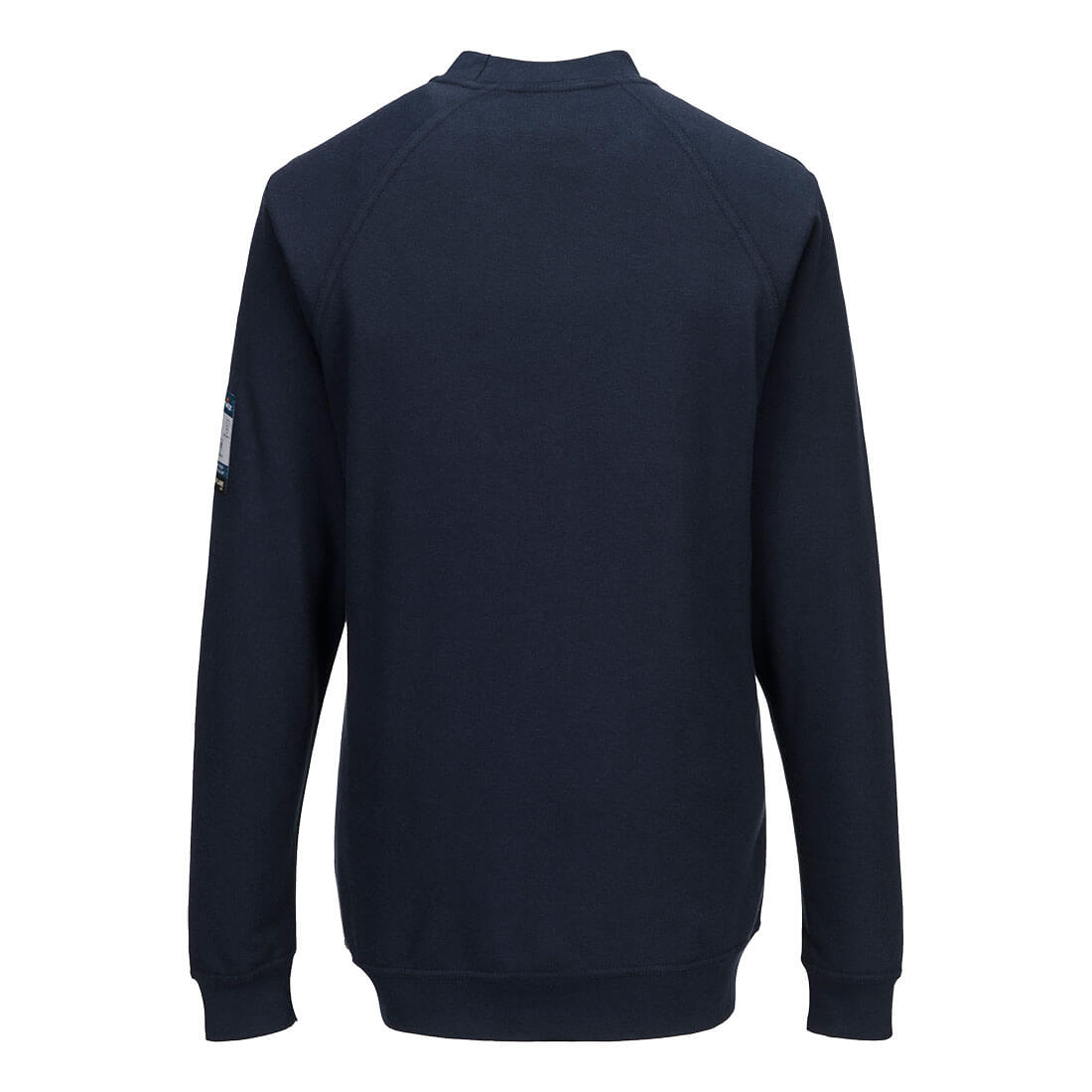 Portwest FR759 Modaflame Knit FR Women's Sweatshirt in Navy, back view