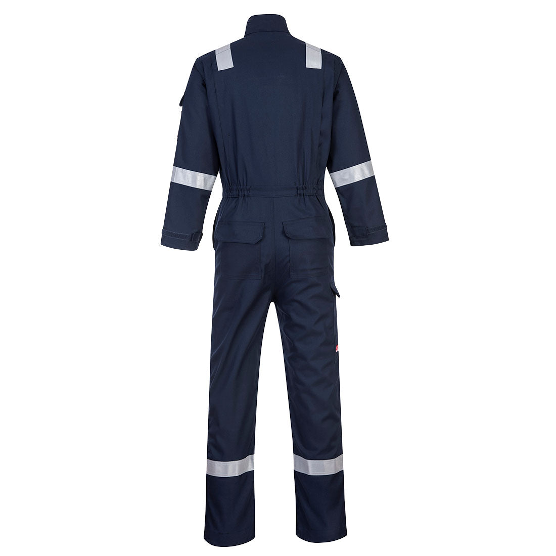 Portwest FR93 Bizflame Industry FR Coverall in Navy, back view