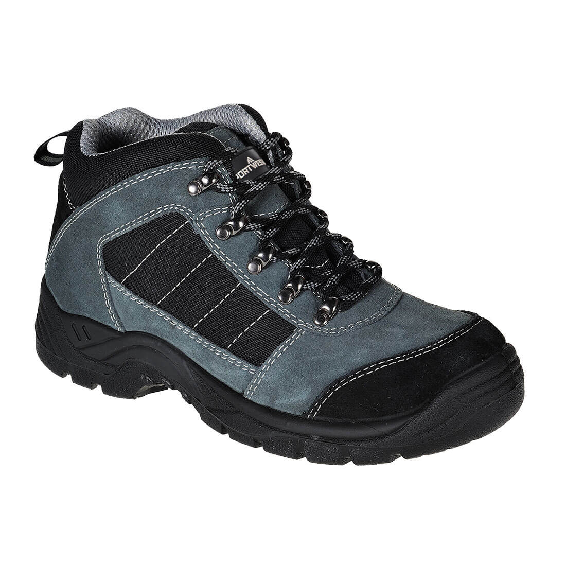 Portwest Steel Leather Ankle Boot S1P SR in Black, main product image