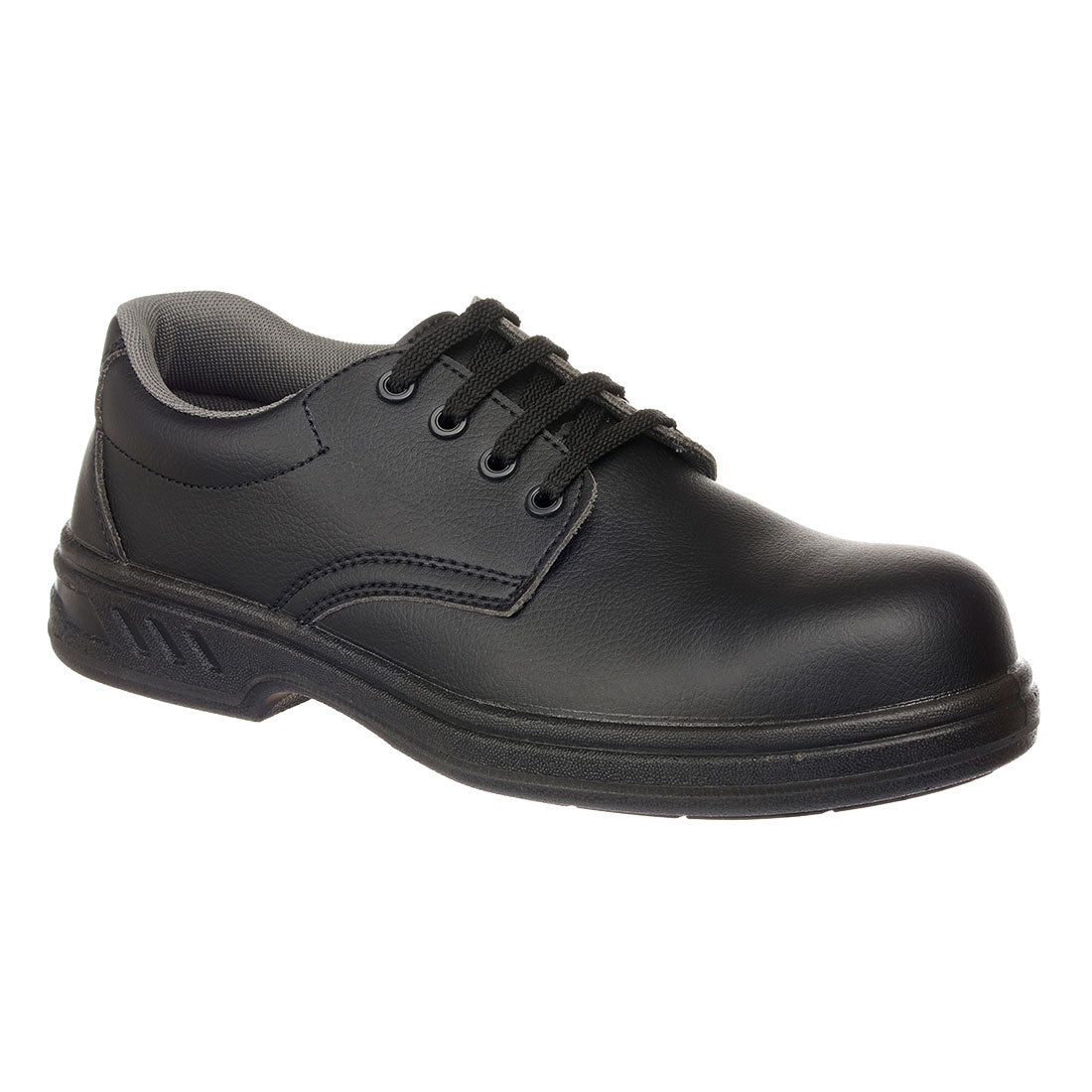 Portwest Steel Microfibre Low Shoe S2 FO SR in Black, main product image