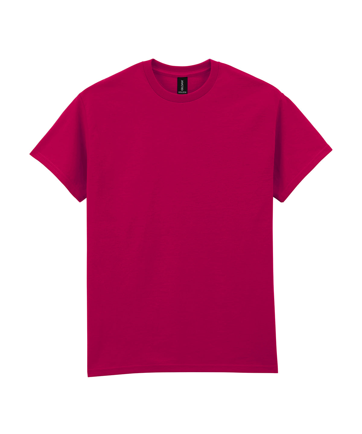 Gildan Ultra Cotton adult t-shirt in Cardinal Red, front view