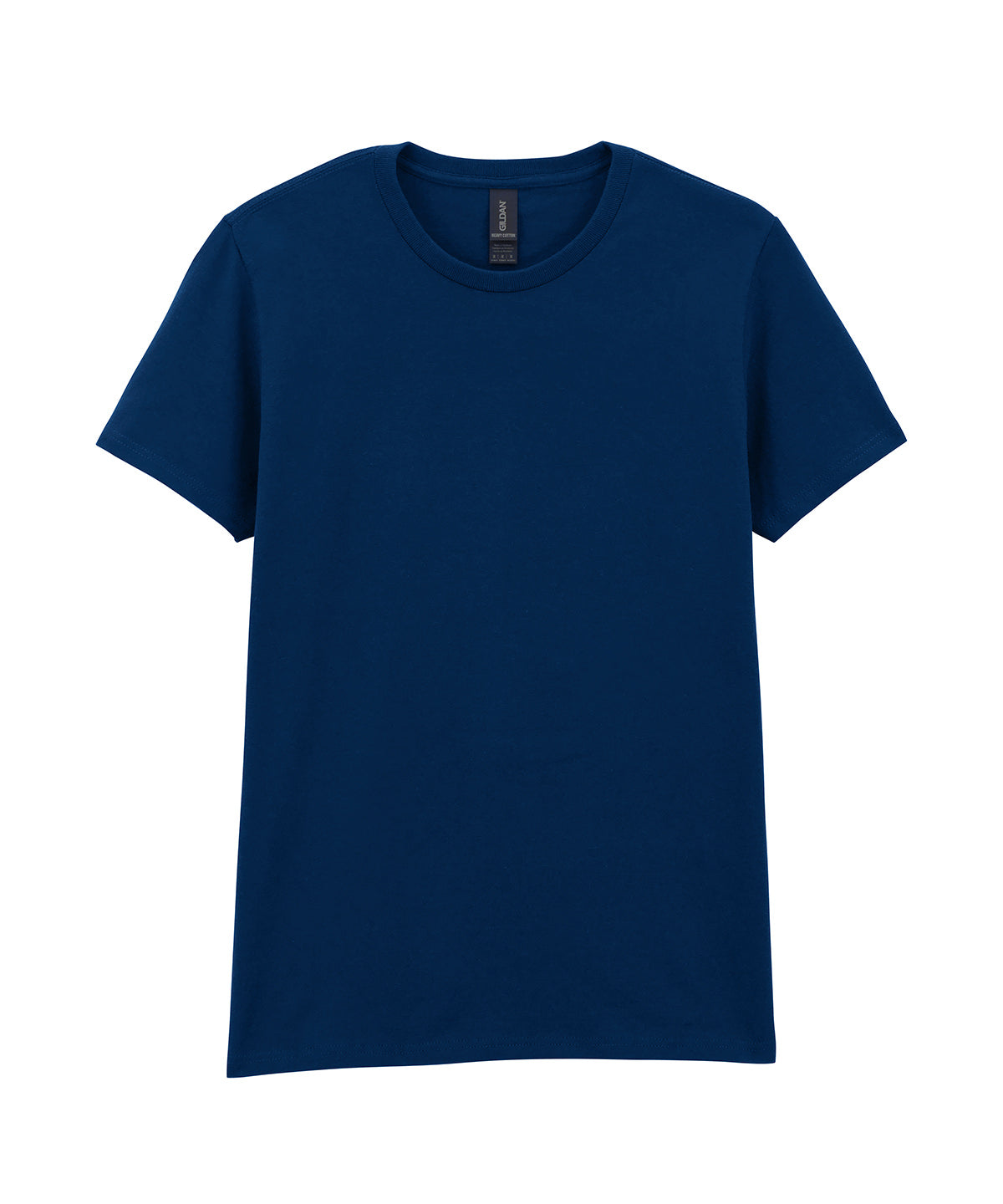 Gildan Heavy Cotton women's t-shirt in Navy, front view