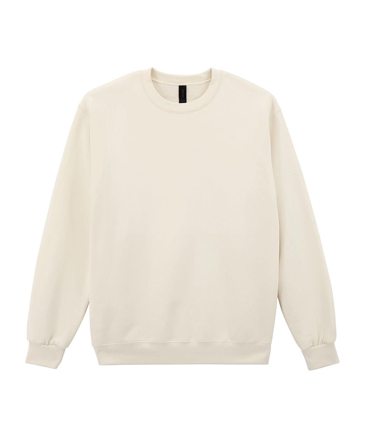 Gildan Hammer Maxweight adult crew neck sweatshirt in Off White, front view