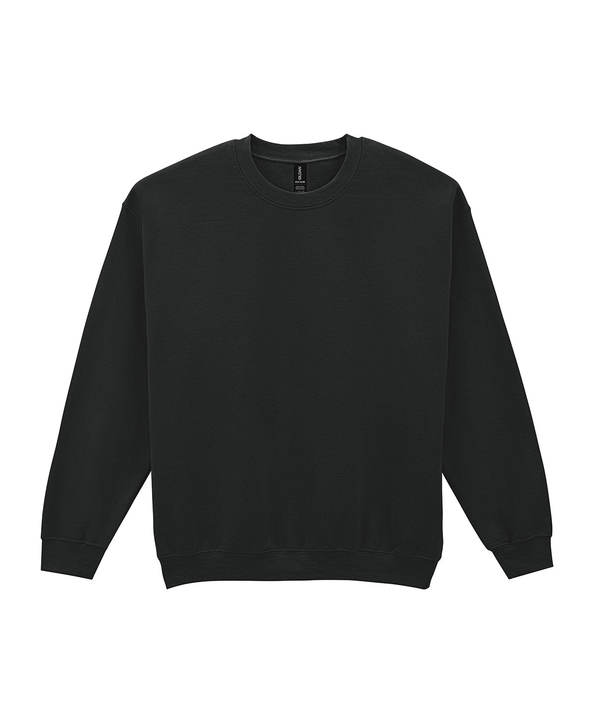 Uneek x5 Polo + Gildan x2 Sweatshirt + Regatta Bodywarmer Pack - Gildan GD056 Heavy Blend Crew Neck Sweatshirt black front