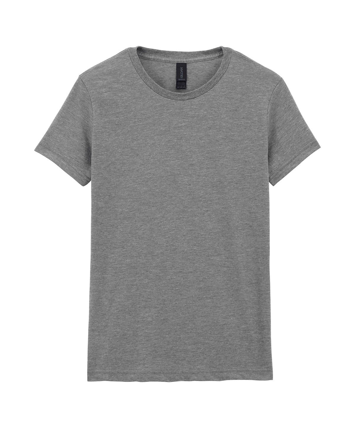 Gildan Softstyle women's ringspun t-shirt in Sport Grey, front view