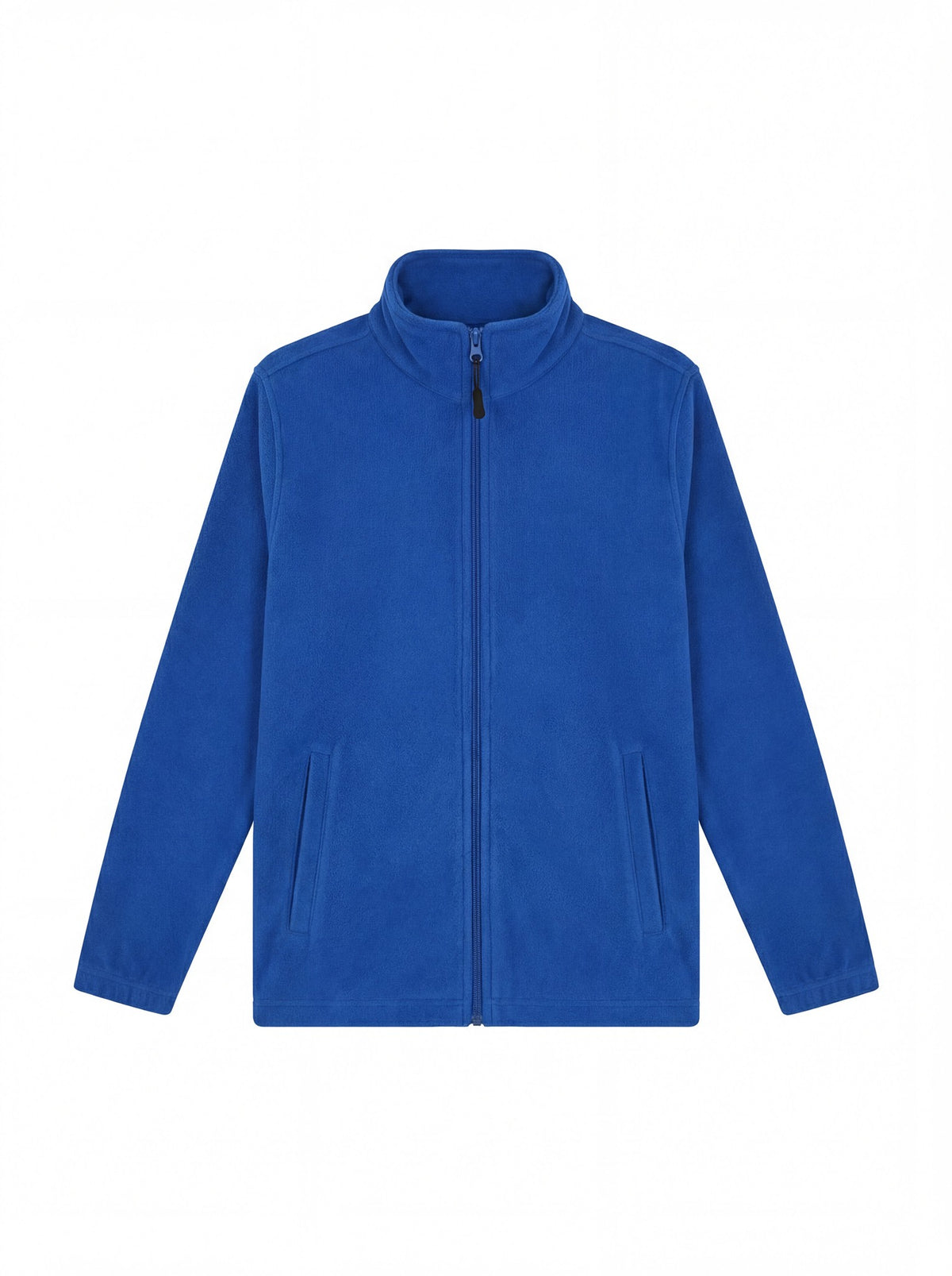 Uneek Eco Full Zip Fleece Jacket in Royal, front view
