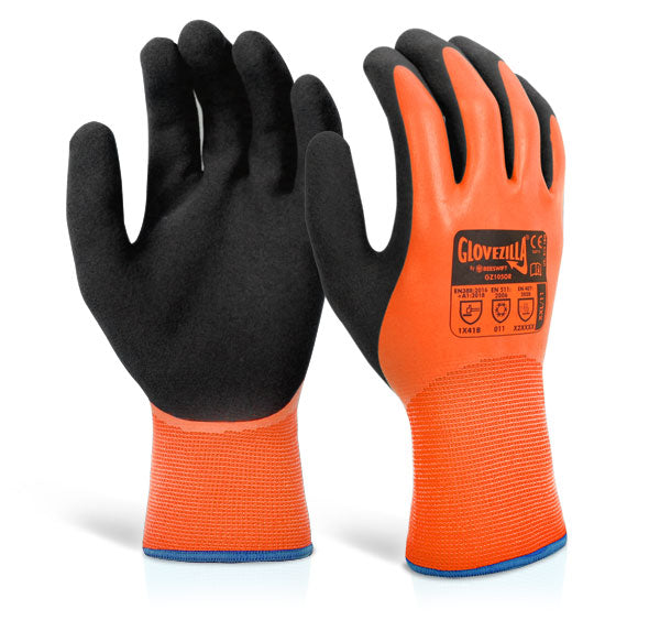 Click Beeswift Glovezilla Latex Thermal Latex Gloves, main product image